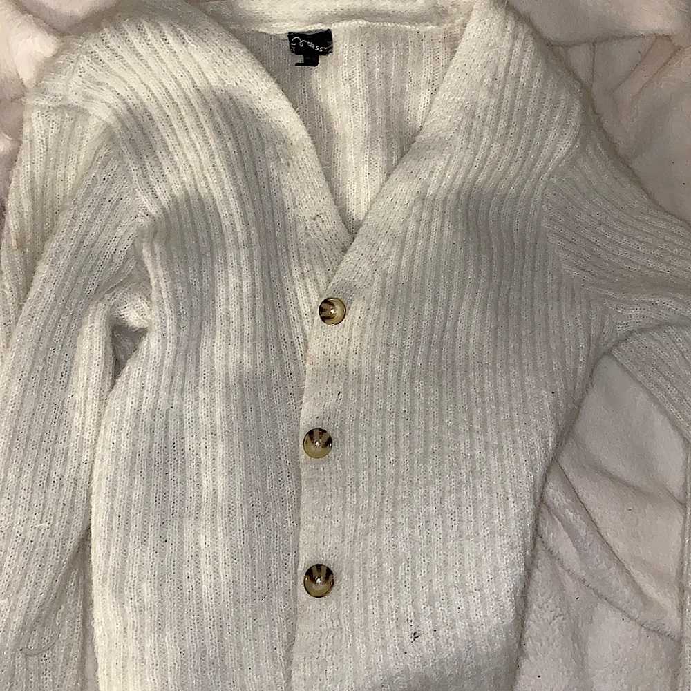 art class | white cardigan | kids clothing | target brand | size xxl